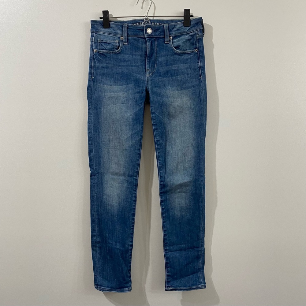 AEO Super Super Stretch Skinny Jeans Sz 8